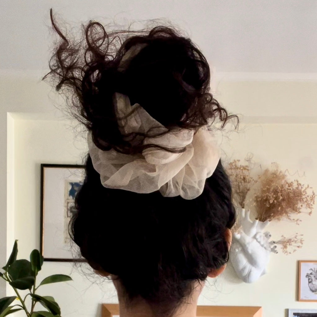 Cloud Scrunchie – Soft Hair Accessory
