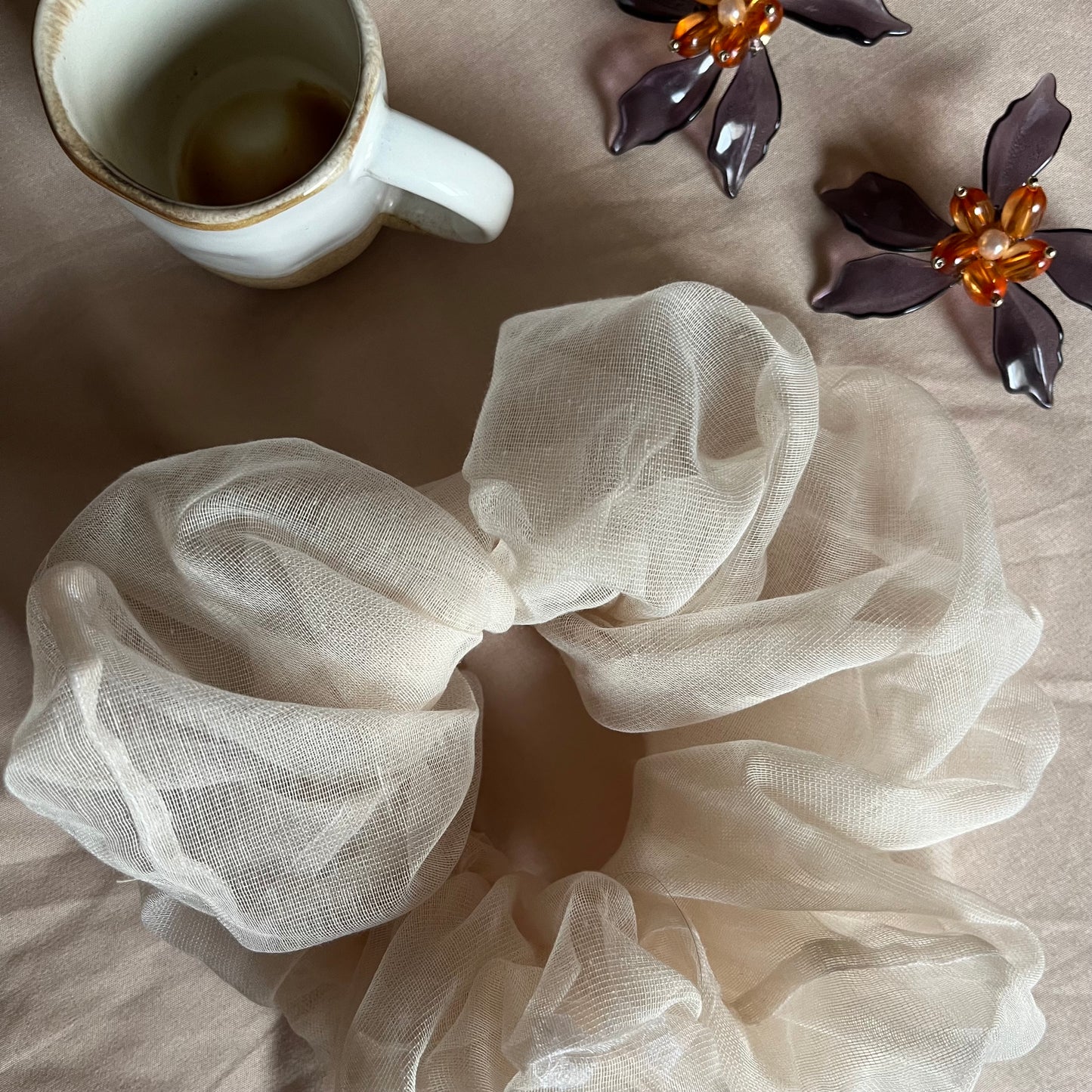 Cloud Scrunchie – Soft Hair Accessory