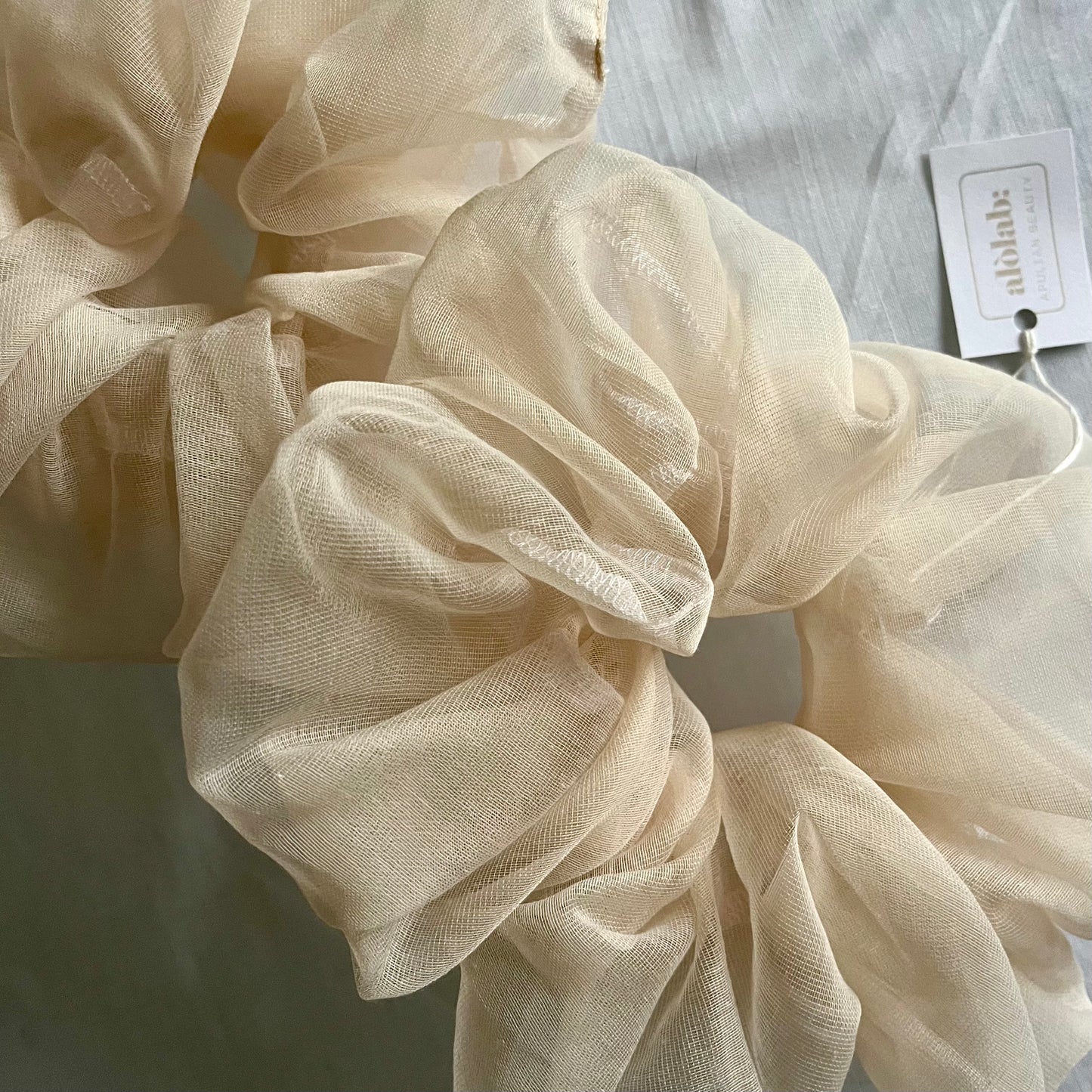 Cloud Scrunchie – Soft Hair Accessory