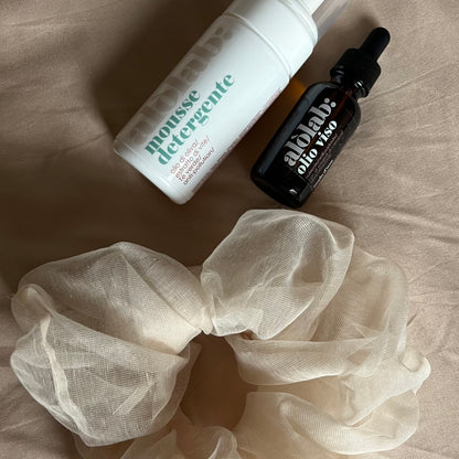 Cloud Scrunchie – Soft Hair Accessory