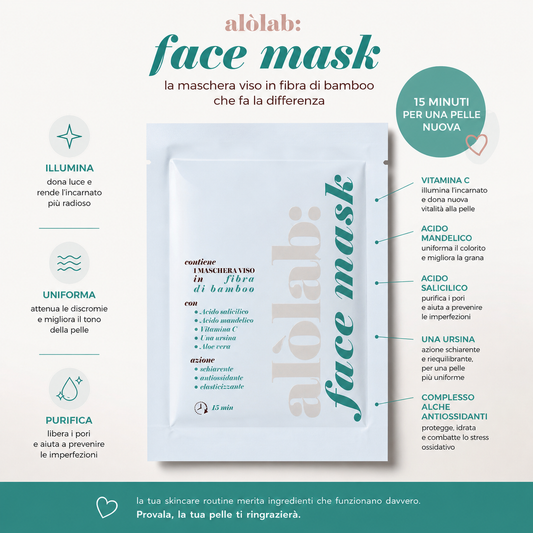 Maschera Detox & Illuminante: rinnova, leviga, pori purificati e pelle più uniforme