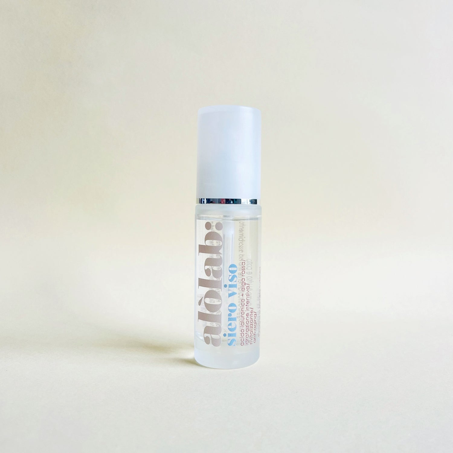 siero viso con acido ialuronico e alga rossa